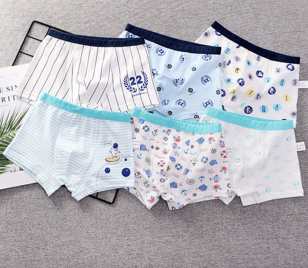 Vaikiški bokseriai berniukams su skirtingais raštais