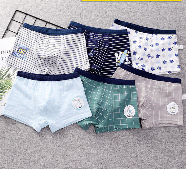 Vaikiški bokseriai berniukams su skirtingais raštais