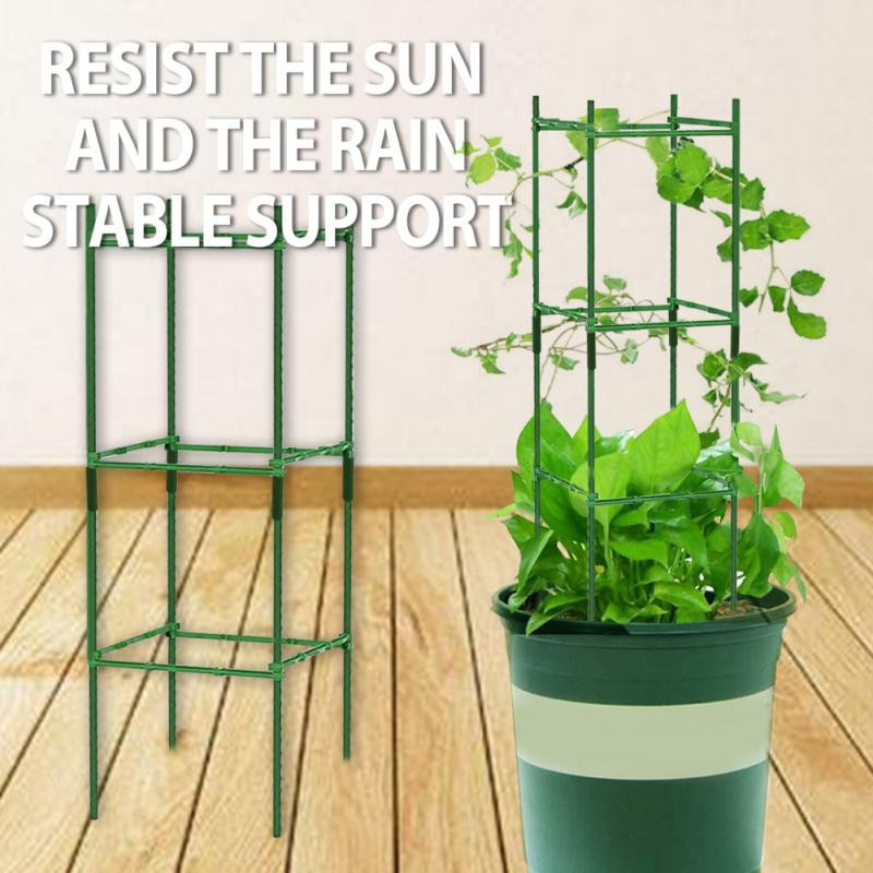 Klietky na rastliny Klietky na paradajky Extra pevné tyče Podpera rastlín Pevný domov pre vertikálne popínavé rastliny Záhradné potreby