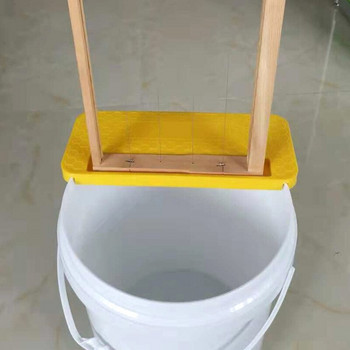 Скрепер за пчеларство Инструмент Пластмасова кофа за мед Гнездо Рафт Рафт за кошер Скрепер Инструмент за почистване Пчеларско оборудване Дропшиппинг