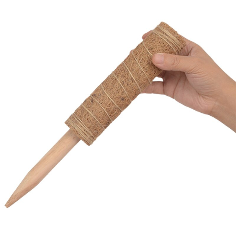 2 ks 43 cm popínavé rastliny, lezecké rámy, podpora rastlín, vysoko kvalitné kokosové machy, rozširovacie tyče pre totemové tyče pre rastliny Scindapsus