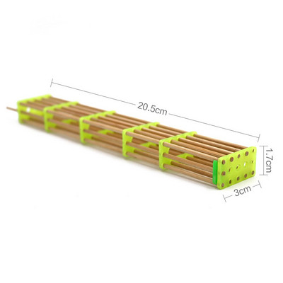 50 komada produženog bambusovog kaveza za kraljicu pčela Izolacijski kavezi za transport King Bee Alati za pčelarstvo