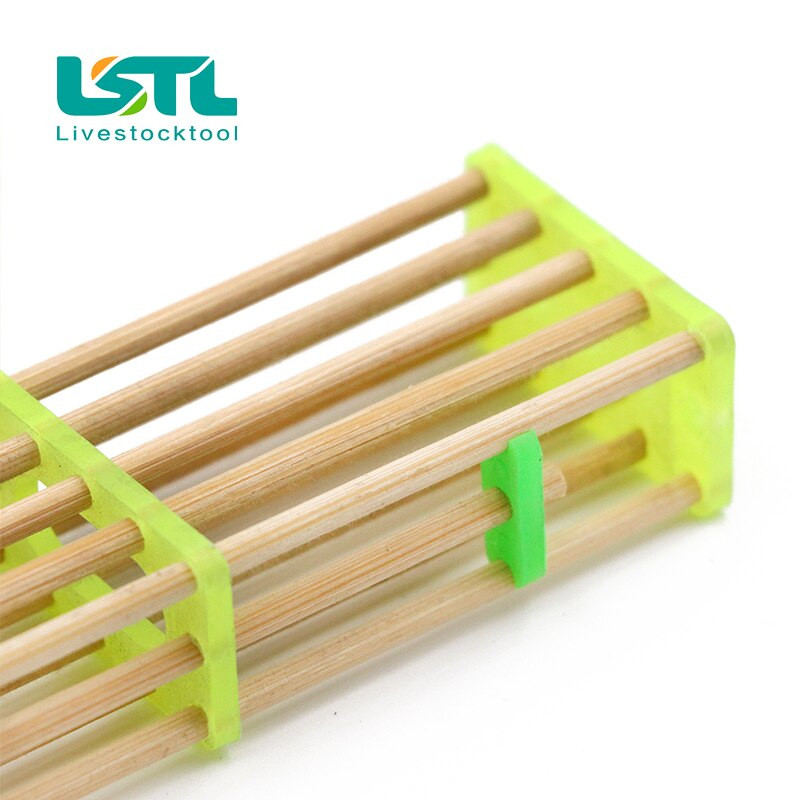 50 komada produženog bambusovog kaveza za kraljicu pčela Izolacijski kavezi za transport King Bee Alati za pčelarstvo