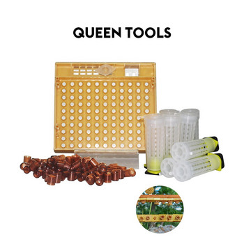 1 комплект| Nicot Bee Queen Rearing Kit Пластмасови инструменти за пчеларство HoneyBee Larva System Move Worms for Beekeeper