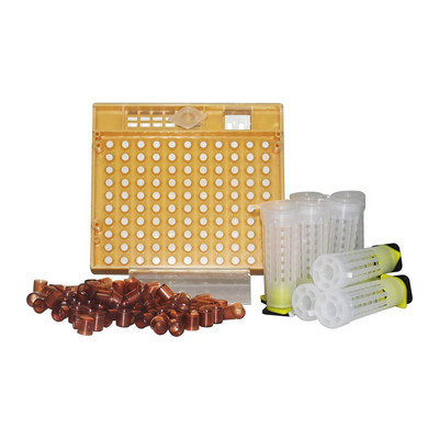 1 set| Kit de creștere Nicot Bee Queen Unelte din plastic pentru apicultură Sistem de larve pentru albine de miere Mutare viermi pentru apicultor