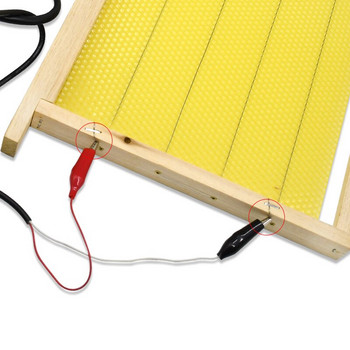 Пчеларско електрическо вграждане Нагревателно устройство Рамка Вграждане на тел 110-240V Оборудване за монтаж на кошери