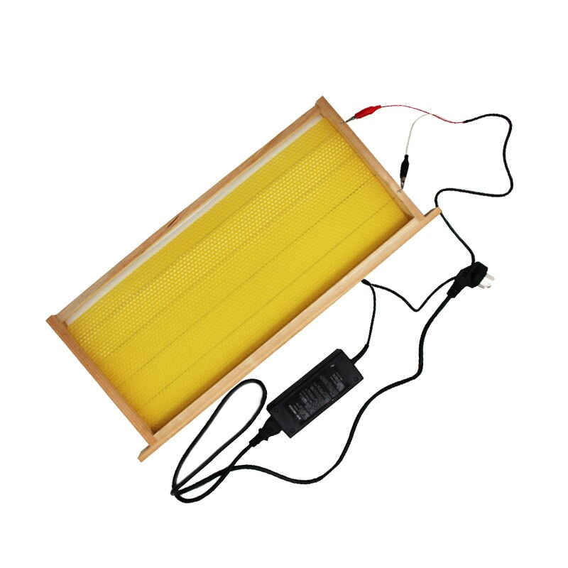 Včelársky elektrický vkladač vykurovacieho zariadenia rámový drôtený vkladač 110-240V zariadenie na inštaláciu úľov