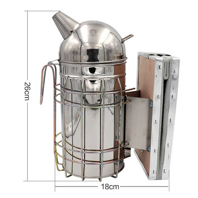 1 sada nerezovej ocele manuálny včelársky udiareň vysielač včelí udiareň sada včelí nástroj včelárske vybavenie náradie postrekovač