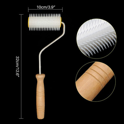 Včelí medový extrakt, odviečkovací ihlový valček, plastový včelársky hrebeň, záhradné potreby, súprava náradia, včelárske náradie.