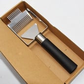 Bitininkystės įrankiai Avilys medaus pjaustytuvas dangtelio atplėšimas grandiklis plastikinė rankena korio grandiklio įranga dangtelio atplėšimo peilis šakės kastuvas