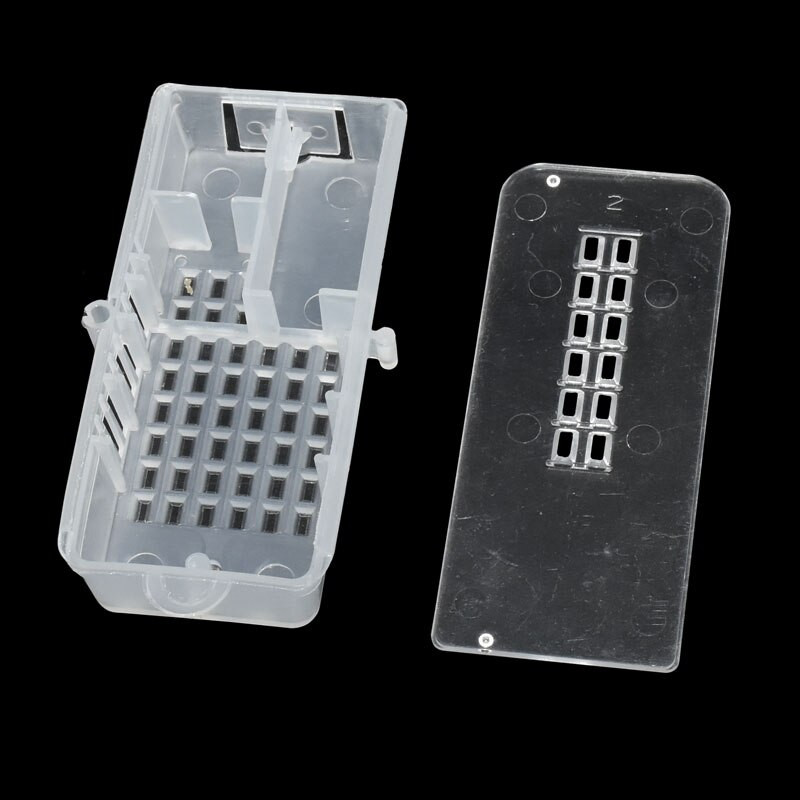 100 ks včelárskych priehľadných klietok pre včely, hmyzie vybavenie, úľ, včelárske náradie