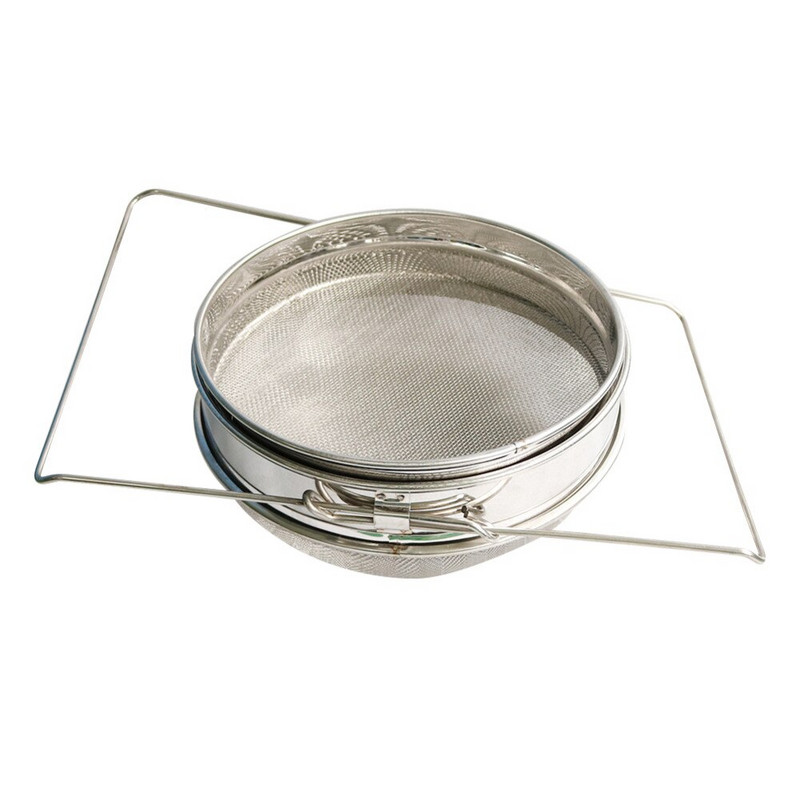 Včelie nástroje Dvojvrstvové filtre na med Filter 80 mesh a filter 100 mesh Odoberá sa med Včelie vybavenie Nástroje na tok medu 1 sada