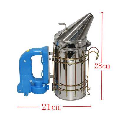 1 ks horúci výpredaj nerezovej ocele elektrický vysielač dymu na včely elektrický včelársky nástroj včelárske včelárske nástroje udiareň včiel