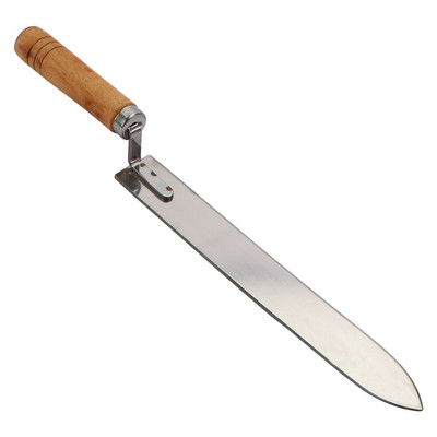 Včelárske nástroje, čepeľ na odviečkovanie medu, rezací nôž, extraktor, škrabanie, drevená rukoväť, ultra tenká škrabka z nehrdzavejúcej ocele