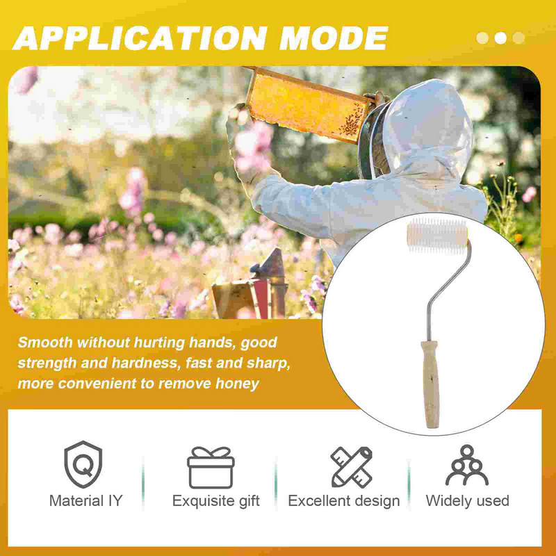 Valčekový extraktor včiel, zberač propolisu, praktická škrabka na propolis