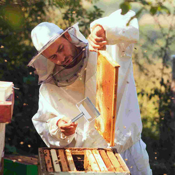 1 бр. Скрепер от неръждаема стомана Инструмент за отваряне Пчеларски скрепер Скрепер за пчелна пита Вилица