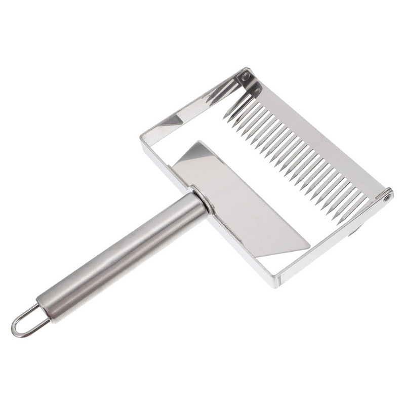 1 ks škrabka z nehrdzavejúcej ocele včelárska škrabka včelárske príslušenstvo škrabka na plást vidlička