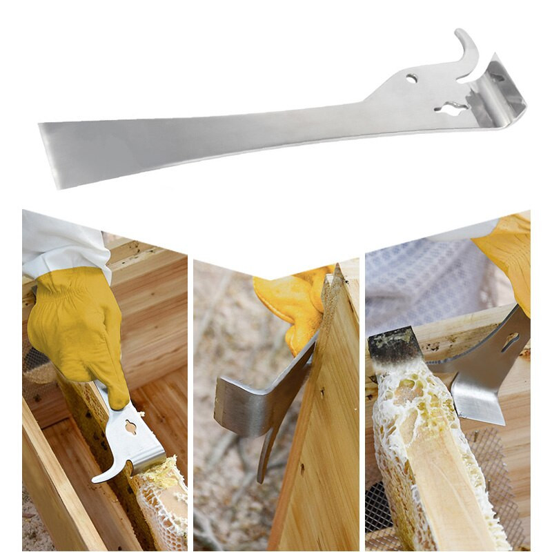 Multifunkčné včelárske náradie z nehrdzavejúcej ocele, palcový nôž na včelí med, škrabka na úľ, včelárstvo, škrabka na včelí med, rez, dropshipping