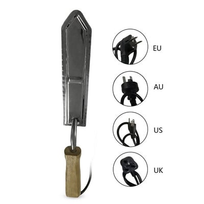 Včelárske nástroje, nože, elektrický vykurovací nôž na rezanie medu, nôž na rezanie medu, vosk na rezanie medu, typ s konštantnou teplotou, EU UK US AU, voliteľné