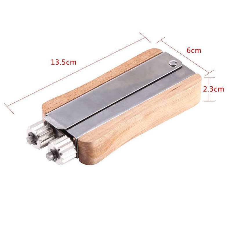 Medinė rankena iš nerūdijančio plieno bitininkystės įrankiai lizdo rėmas vielos veržiklis bitininkystės vielos sriegio veržiklis rankena vielos veržiklis