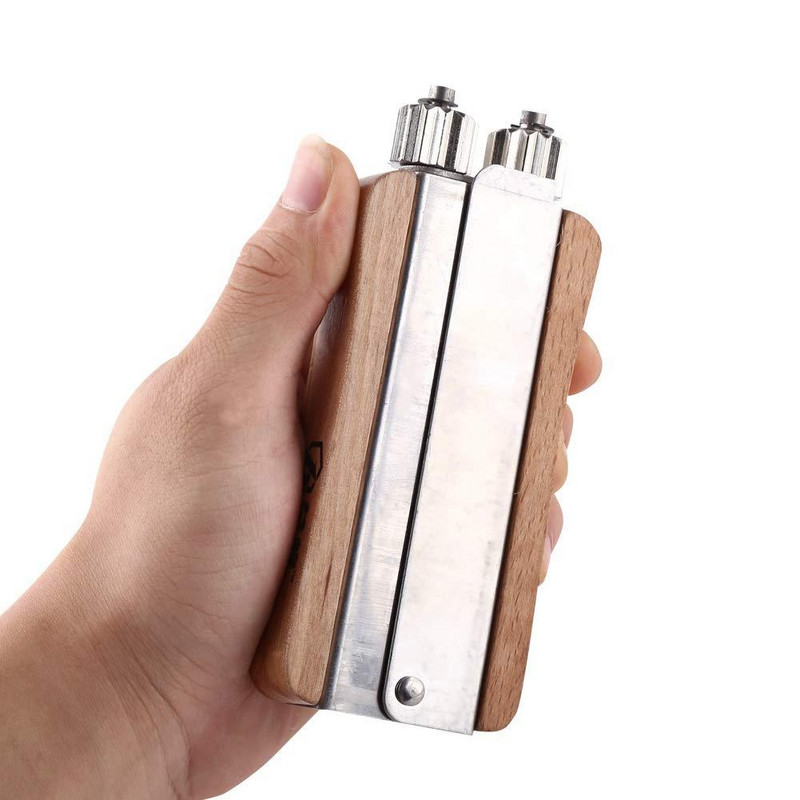 Medinė rankena iš nerūdijančio plieno bitininkystės įrankiai lizdo rėmas vielos veržiklis bitininkystės vielos sriegio veržiklis rankena vielos veržiklis