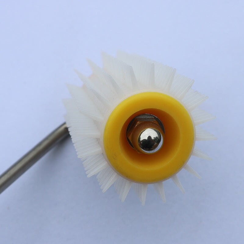 1 ks Ihlový valček na odviečkovanie včelieho medu, plastový hrebeňový náradie, sada včelárskych nástrojov, valček na odviečkovanie úľov