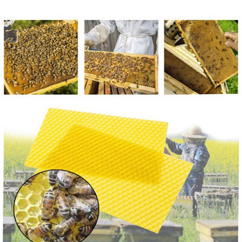 2 τμχ/σετ Μελισσοκομικός εξοπλισμός Φύλλο μελισσοκέριου Φωλιά σιλικόνης Θεμέλιο μελισσών Λαστιχένια φωλιά για ταμπλέτες Μηχάνημα για μέλισσα Εργαλείο διατήρησης μελισσών