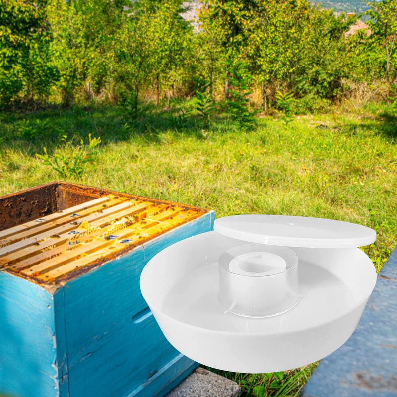 Rýchly podávač pre včely, okrúhly podávač s vrchným podávačom, podávač vody, včelárske nástroje, napájačka pre včelárske potreby, ľahko sa používa