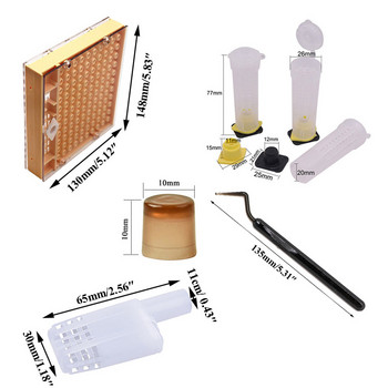 Комплект Производствен комплект Cell Breeding Complete Cup Queen Инструменти Bee Beekeeping Пчеларски консумативи