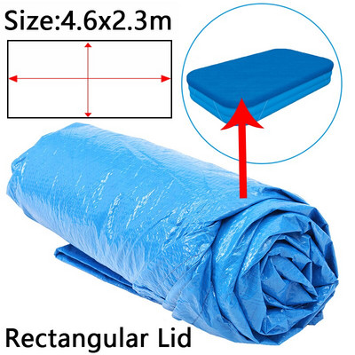 Kryt bazéna, okrúhla látková rohožka, viacero veľkostí, rodinná záhrada, odolný voči dažďu, proti prachu, UV odolná rohožka, príslušenstvo pre domáci bazén