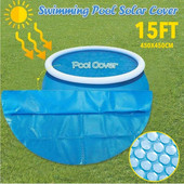 8/10/12/15 FT ochranný kryt bazéna, PE izolačná fólia, noha nad zemou, prachotesná modrá ochranná fólia na solárny kryt bazéna