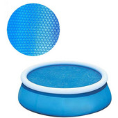 Okrúhla krytka bazéna, kryt na ochranu tepla v bazéne, vonkajšia bublinková deka