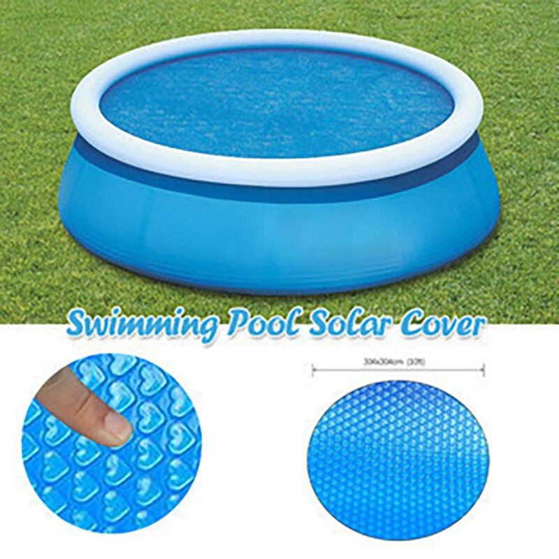 Okrúhla krytka bazéna, kryt na ochranu tepla v bazéne, vonkajšia bublinková deka