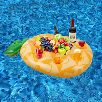 Αβοκάντο Summer Party Bucket Bocket Holder Pool Float Beer Drinking Drinking Cooler Tray Bar Tray Beach Swimming Ring αξεσουάρ