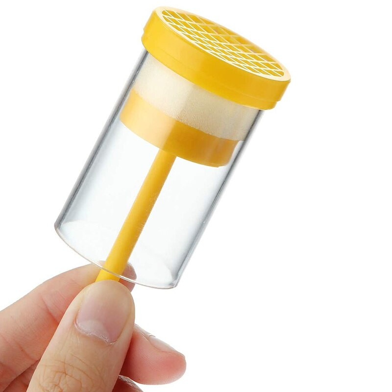 Súprava na označovanie včelích kráľovien, 2 trubice na označovanie klietok pre kráľovné s 3 fixkami na označovanie včiel pre včelára