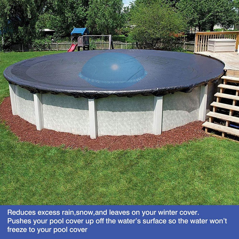 Nový zimný vankúš do bazéna s rozmermi 4x4 stopy, zazimovací nafukovací vankúš pre nadzemný bazén, vonkajší bazén, Iatable Pool Supplies