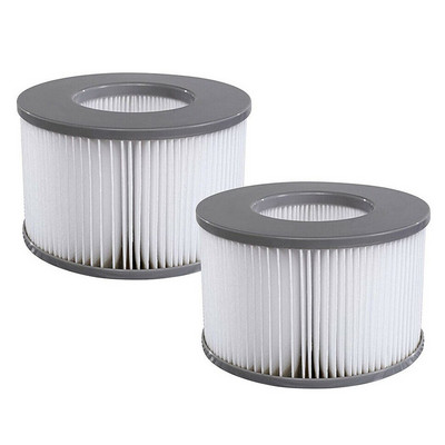 2 vnt baseino filtrų kasetė Mspa sūkurinėms vonioms skirta B0303499 pripučiamų baseinų priedams apsauginis tinklelis