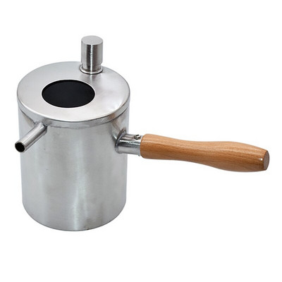 1 ks hrniec na včelí vosk z nehrdzavejúcej ocele, taviaci hrniec na včelí vosk, taviaci hrniec na vosk, nástroj na výrobu sviečok, včelársky nástroj