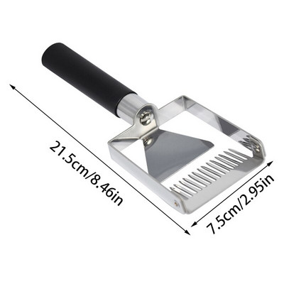 1 vnt medaus šakutė nerūdijančio plieno grandiklis Bitininkas Bitynas Bitininkystės įranga Galimi penki modeliai bičių ūkio įrankiai