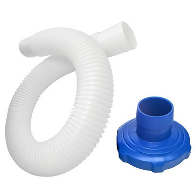 Baseino adapteris „Intex Surface Skimmer“ prie sienos montuojamas skimerio žarnos adapteris B plaukimo baseino jungtis Lauko baseino švarūs priedai
