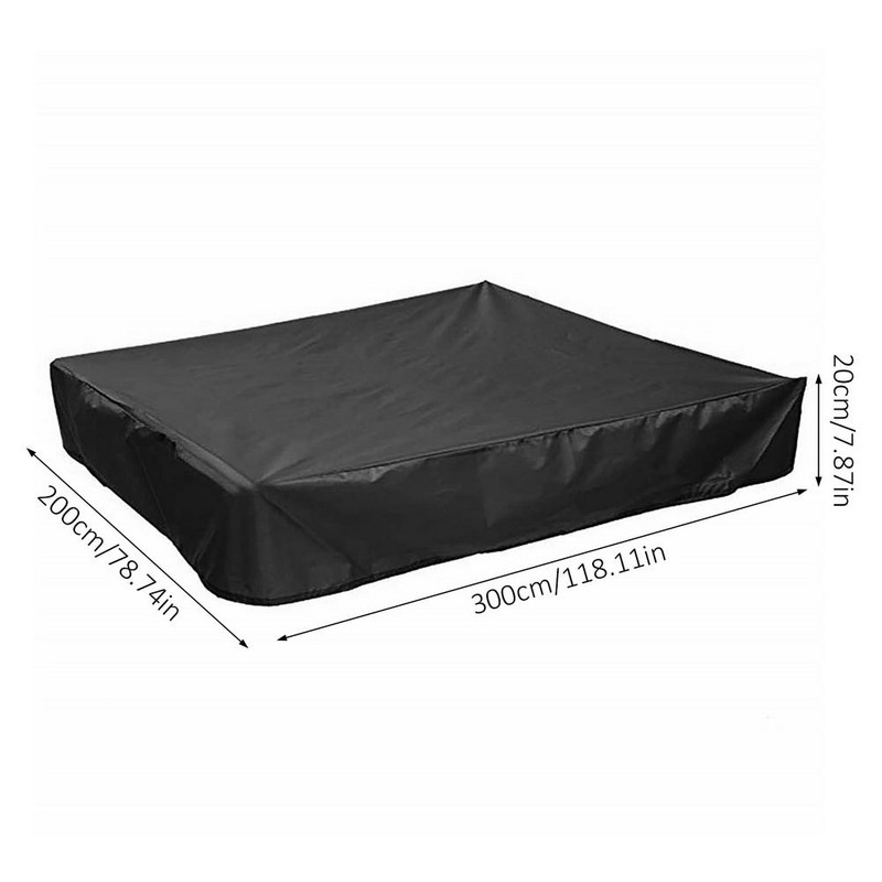 210D baseino žemės danga lauko apvali lapų apsauga nuo dulkių tentas apvalus baseino dangtis vandeniui atsparus nešiojamas apsauginis kilimėlis