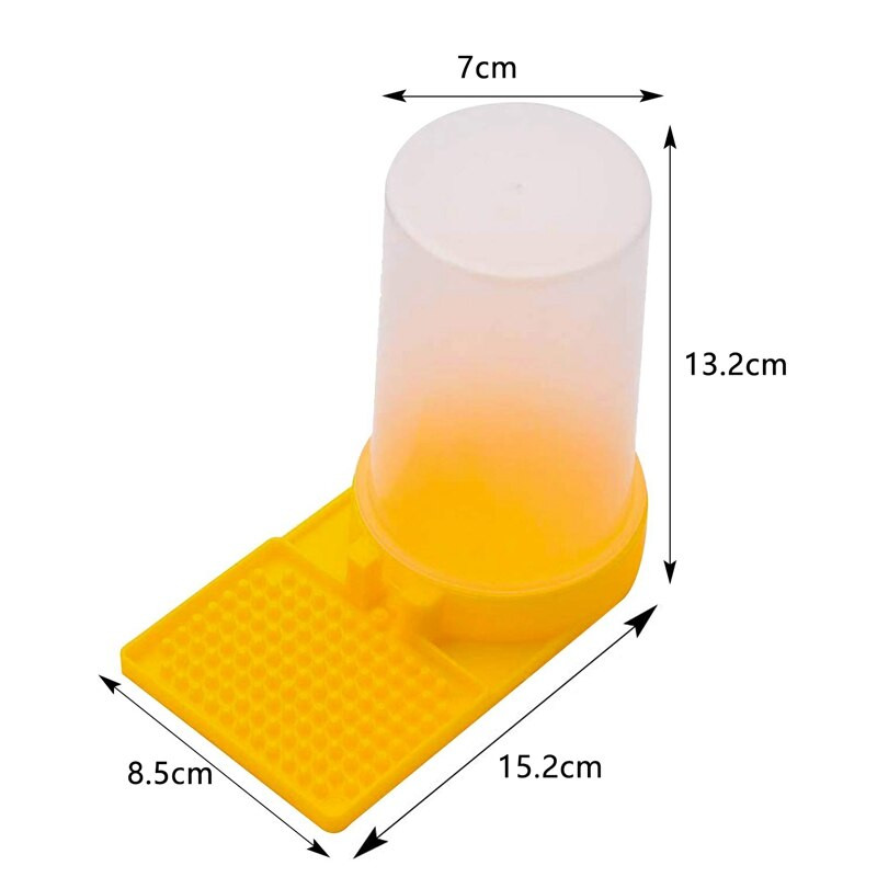Praktický včelársky dávkovač vody do úľa, medový kŕmidlo do úľa, včelí pitný systém, včelárske vybavenie, včelárske nástroje, 4 ks