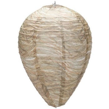 4 ΤΕΜ. Φωλιά σφήκας, Δόλωμα που κρέμεται Fake Wasp Nest Paper Decoy Safe Fake Trap Αποτελεσματική φιλική προς το περιβάλλον χαρτί σφήκα φωλιά για κήπο