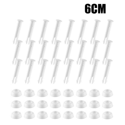 Najnovšie príslušenstvo k bazénom Skrutka Zátka Krytka Klinec Plastový spojovací kolík bazéna 24 ks Pozemný obdĺžnikový okrúhly rám