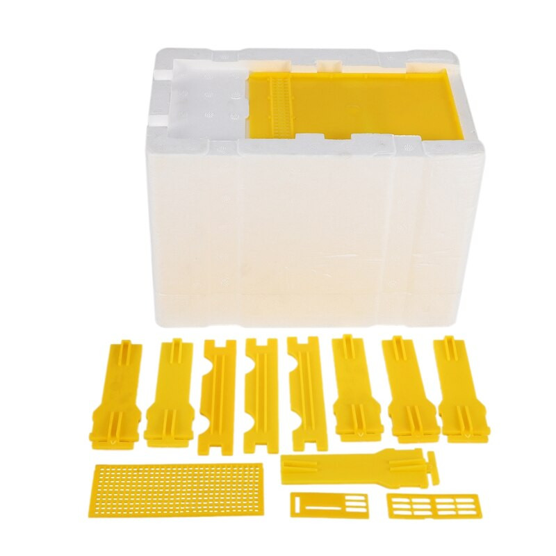 Včelí úľ Včelársky kráľový box Opeľovací box Penové rámy Včelárska sada náradia