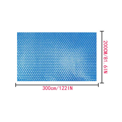 Obdĺžnikový/okrúhly kryt na bazén, tepelná izolácia, vonkajšia bublinková deka, prachotesný kryt na bazén, záhradné náradie