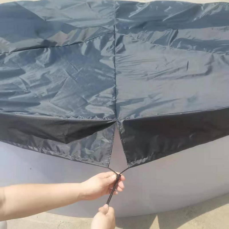 Sulankstomas apvalus baseino dangtis Izoliuotas baseino dangtis Apsauga Namų sodo reikmenys Lauko kubilai Dalys Priedai