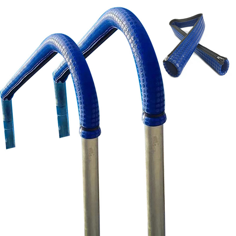 Kryt zábradlia do bazéna, rebrík na zábradlie do bazéna so zipsom, ručný kryt zábradlia pre rebrík do bazéna