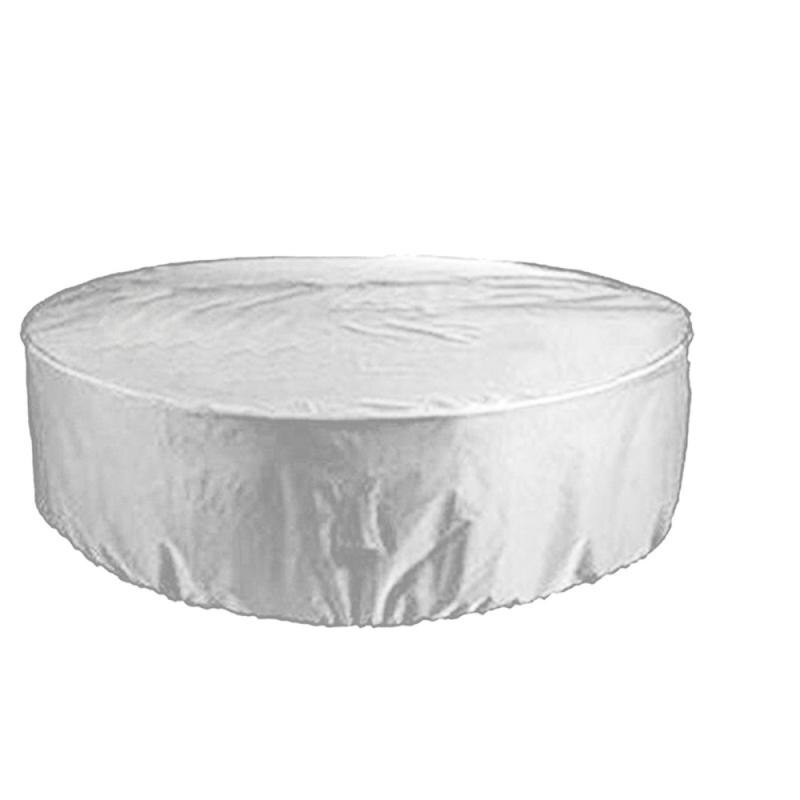 Okrúhly kryt na bazén, kryt na ochranu tepla pri bazéne, vonkajší čierny, vnútorný, strieborný, tepelná izolácia, prachotesný kryt pre detský bazén