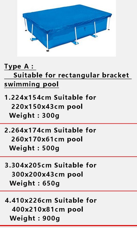 Kryt bazéna, obdĺžnikový/okrúhly, solárny, letný, vodotesný, protiprachový, vonkajší, z PE tkanej textílie